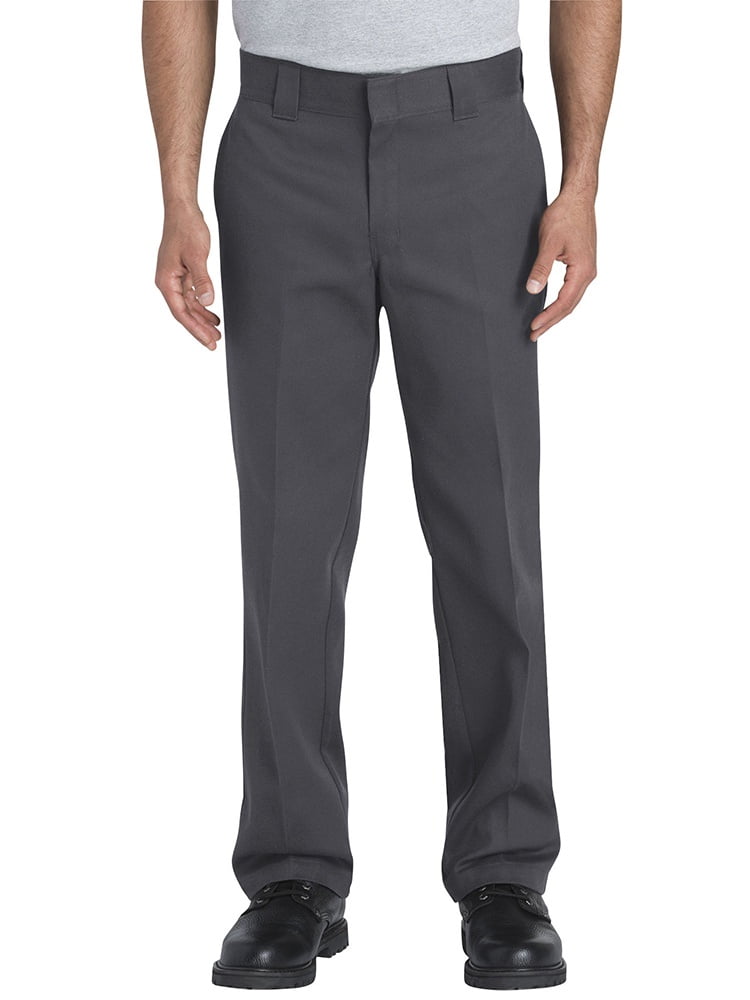 Dickies Men's Flex Slim Fit Straight Leg Work Pants Charcoal 29 x 32