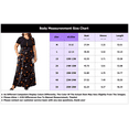 thumbnail image 4 of Cuteduck Womens Plus Size Maxi Dress Short Sleeve Floral Print Empire Waist Summer Dress with Pockets 1X-5X, 4 of 8