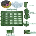 thumbnail image 3 of 10 Pack Tree Trunk Protectors, Expandable Weatherproof Mesh Tree Trunk Wraps Flexible Plastic Plant Cover for Preventing Tree Trunk from Trimmer Mower Rodent Sun Scald, 3 of 7