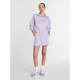 thumbnail image 3 of Athletic Works Women's and Women's Plus Quarter-Zip Sweatshirt, Midweight, Size XS-4X, 3 of 6