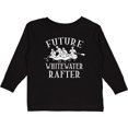 thumbnail image 3 of Inktastic Whitewater Rafting Water Sports Boys or Girls Long Sleeve Toddler T-Shirt, 3 of 5