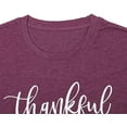 thumbnail image 5 of Sherrylily Women Graphic Love Letter Print Thanksgiving T-shirt Summer Tops, 5 of 5