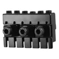thumbnail image 3 of 6-string Headless Electric Guitar String Locking Nut Set with 2 Wrench 2 Screw Black, 3 of 6