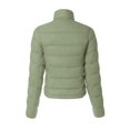 thumbnail image 5 of MixMatchy Women's Casual Lightweight Stand Collar Quilted Long Sleeve Puffer Jacket, 5 of 7