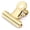 Light Gold, variant on Small Bulldog Paper Clips White, 30 Pack 0.87 Inch Metal Mini Binder Bull Clips Money Clamps for Tags Bags, Shops, Office and Home Kitchen (22mm)