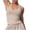 Khaki, variant on Stamzod Women's Halter Tank Top Racerback V Neck Sports Gym Yoga Shirts Casual Workout Tops Yellow L