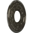thumbnail image 2 of Ekena Millwork 10"OD x 3 1/2"ID x 3/4"P Baltimore Thermoformed PVC Ceiling Medallion (Fits Canopies up to 4 1/4"), Metallic Charcoal, 2 of 10