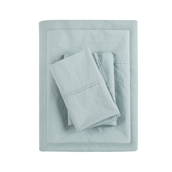 Gracie Mills Clementine 200 Thread Count Year-Round Cotton Percale Sheet Set - GRACE-10699
