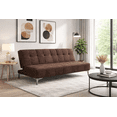thumbnail image 2 of Sofa Cama Reclinable El Bazar Store New York Terciopelo Chocolate Futón 3 posiciones Sala, 2 of 7