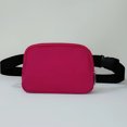 thumbnail image 1 of Mini bolsa de cinturón unisex, bolsa de cinturón para mujeres y hombres, riñonera con correa ajustable, para viajes, entrenamiento, correr, senderismo, talla única Yanshi Burdeos, 1 of 4