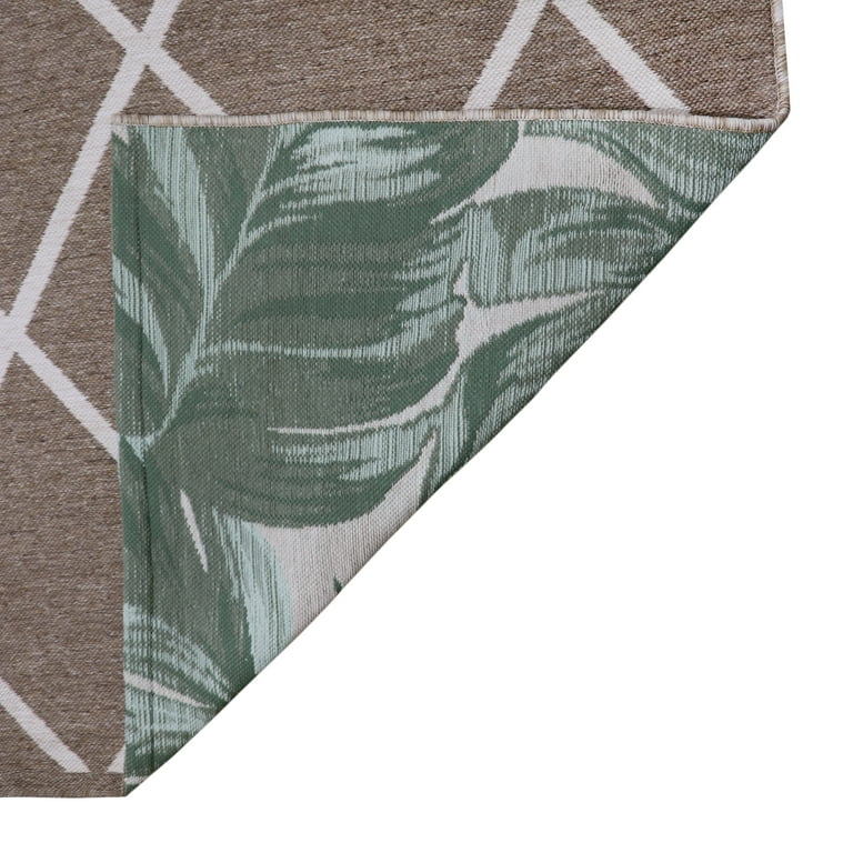 Better Homes & Gardens, Reversible Palm Outdoor Rug