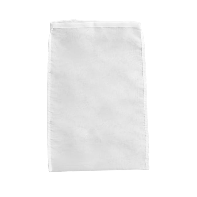Food Draff Filter Mesh Screen 25 cm x 35 cm Heat Proof Easy Clean White Gauze for Fruit Vegetable Pulp Straining