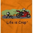 thumbnail image 2 of Biker Motorcycle Accident Boyfriend Men's Big & Tall Crewneck Graphic Tee Brisco Brands 3X, 2 of 5