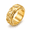 Gold, variant on Men's Egyptian Spinner Ring, Stainless Steel Rotating Symbol Band with Raised Ancient-Style Motifs, US Sizes 6-12, Historical-Inspired Statement Style for Casual Wear and Gift for Him