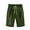Army Green, variant on Frostluinai Plus Size Bermuda Shorts For Women'S Comfy Paperbag Shorts Elastic Waist Knee Length Workout Shorts Casual Printed Linen Shorts Army Shorts With Drawstring&Pockets Biker Shorts