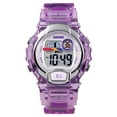thumbnail image 2 of Reloj digital impermeable para niños Reloj de pulsera con esfera redonda de estilo deportivo con diseño de retroiluminación LED para niños Methold EL4550-01, 2 of 2