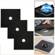 thumbnail image 5 of Protector de estufa de Gas reutilizable, 6 uds., revestimientos de encimera de Gas, alfombrilla de limpieza para quemador (negro), 5 of 8