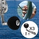thumbnail image 4 of Paquete de 3 perillas de pesca duraderas, eléctrico, carrete giratorio, pieza de agarre para baitcast , herramientas de equipo de pesca a Zulema Mango de carrete de pesca individual, 4 of 7