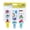 A-142Multicolor, variant on WYanRUI 3 Pack Cartoon Printed Baby Pacifier Clip Leash, Universal Heavy Duty Metal Dummy Holder Strap for Toddler Teething Toy Anti-Lost Infant Newborn Accessory Supplies