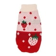 thumbnail image 3 of TELOLY 1Pcs Cat Sweater,Acrylic Dog Vest,Dog Shirts,Red,S, 3 of 6