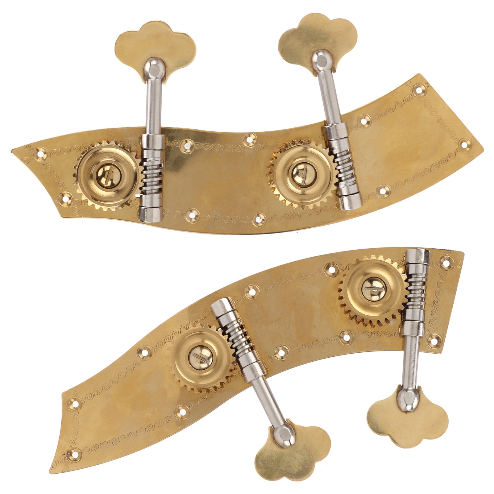 Bass Tuning Pegs, Easy To Install Set Up Freely Knob Open Gear Bass