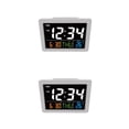 thumbnail image 2 of Yuarrent LCD Digital Nap Timer Snooze Alarm Temperature  Clock Watch Display Type1, 2 of 6