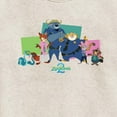 thumbnail image 3 of Zootopia 2 - Nick, Judy, And Friends - Youth Crew Fleece Sweatshirt, 3 of 5
