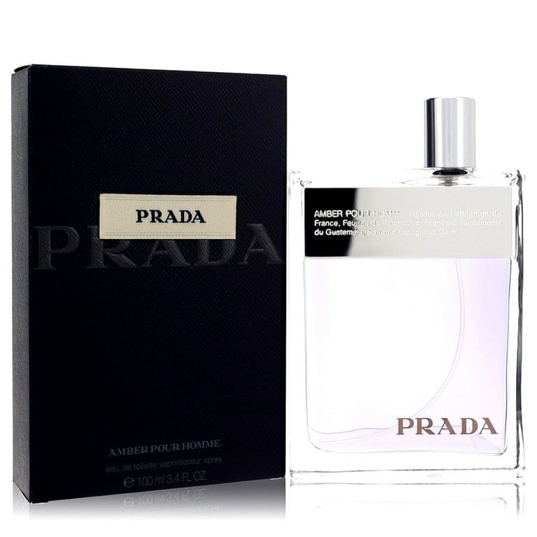 PRADA AMBER POUR HOMME 男性用香水 Prada Amber Pour Homme Perfume, 3.4 oz Eau de Toilette Spray by