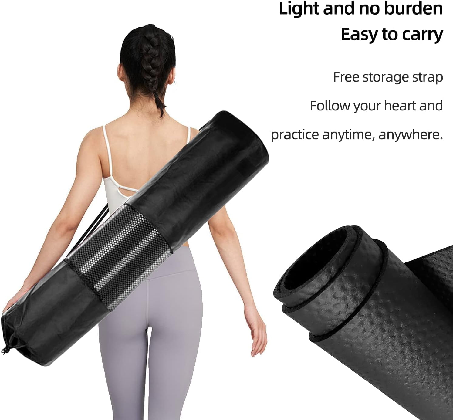 TONINT Exercise Equipment Mat,Bike Trainer Mat,Treadmill Mat floor protection,Exercise Bike Mat,Fitness Mat, rowing machine mat,Recumbent Bikes,Jump Rope Mat,Folding Waterproof 47.3" x 23.6 in