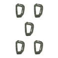 thumbnail image 1 of Soidarity Mosquetones de plástico para exteriores en forma de D, hebilla para acampar, gancho de clip, llavero a presión, conector de anillo Type2 NO2, 1 of 6
