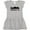 AC-Heather Grey, variant on Inktastic Nashville Tennessee City Skyline Girls Toddler Dress