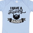 thumbnail image 4 of Inktastic I Have a Fuzzy Daddy Beard Boys or Girls Baby Bodysuit, 4 of 5