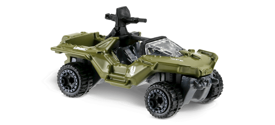 2017 Hot Wheels FACTORY SET Edition HG33 Halo UNSC Warthog #2 