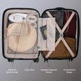 thumbnail image 4 of 20" Hardside Carry-On Luggage, Carry On Suitcase with Spinner Wheels, 4 of 10