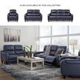 thumbnail image 6 of Signature Design by Ashley Mercomatic Ocean Power Reclining Loveseat, 6 of 22