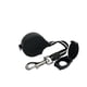 thumbnail image 1 of 1 Correa retráctil Flexi Click 2 compacta con adaptador para colocar en arnés o collar todo en color negro, 1 of 2
