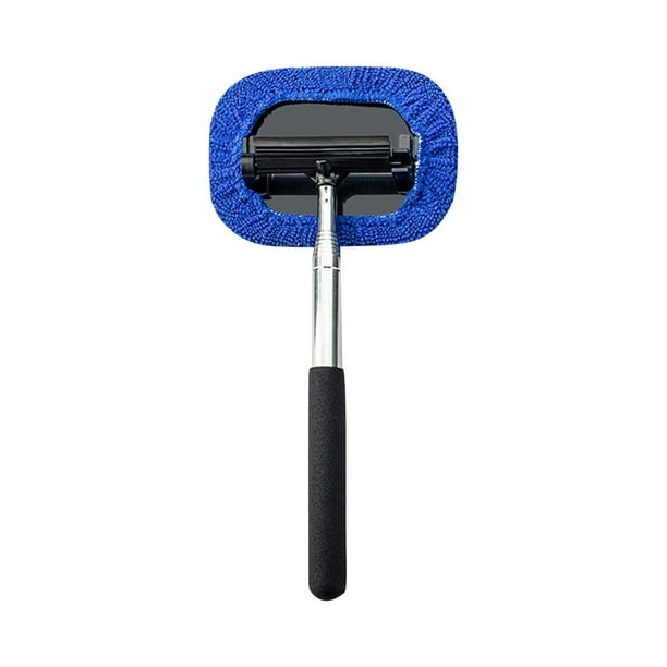 Espejo para Coche Limpiador de Espejo Retrovisor de Acero Inoxidable, Cepillo de Limpieza de Coche Limpiador de Vidrio Multifuncional Retráctil 13-103cm