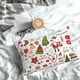thumbnail image 5 of Balery Snowflakes Santa Claus Funda de Cojín Estampada, Regalos para Mujeres, Regalos de Amor para Ella, Regalos para Novia o Esposa, Funda de Almohada-20"x30", 5 of 6