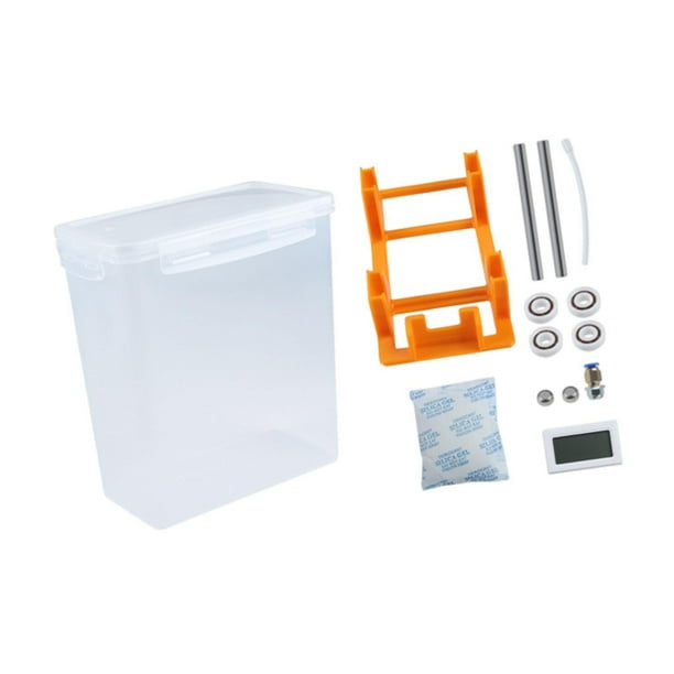 Caja seca de filamento,Caja seca para filamento de impresora 3D. Mantiene el filamento seco.,Caja organizadora de almacenamiento,estuche protector,Secadora de filamentos de gran capacidad,caja