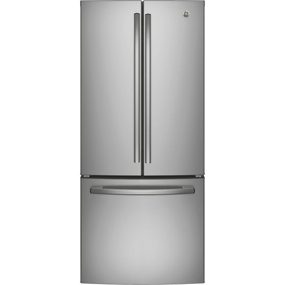 GE 20.8 Cu. Ft. French-Door Refrigerator Fingerprint Resistant Stainless Steel - GNE21DYRKFS