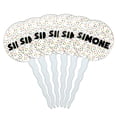 thumbnail image 1 of Simone Cupcake Picks Toppers - Set of 6 - Mutlicolored Speckles, 1 of 1