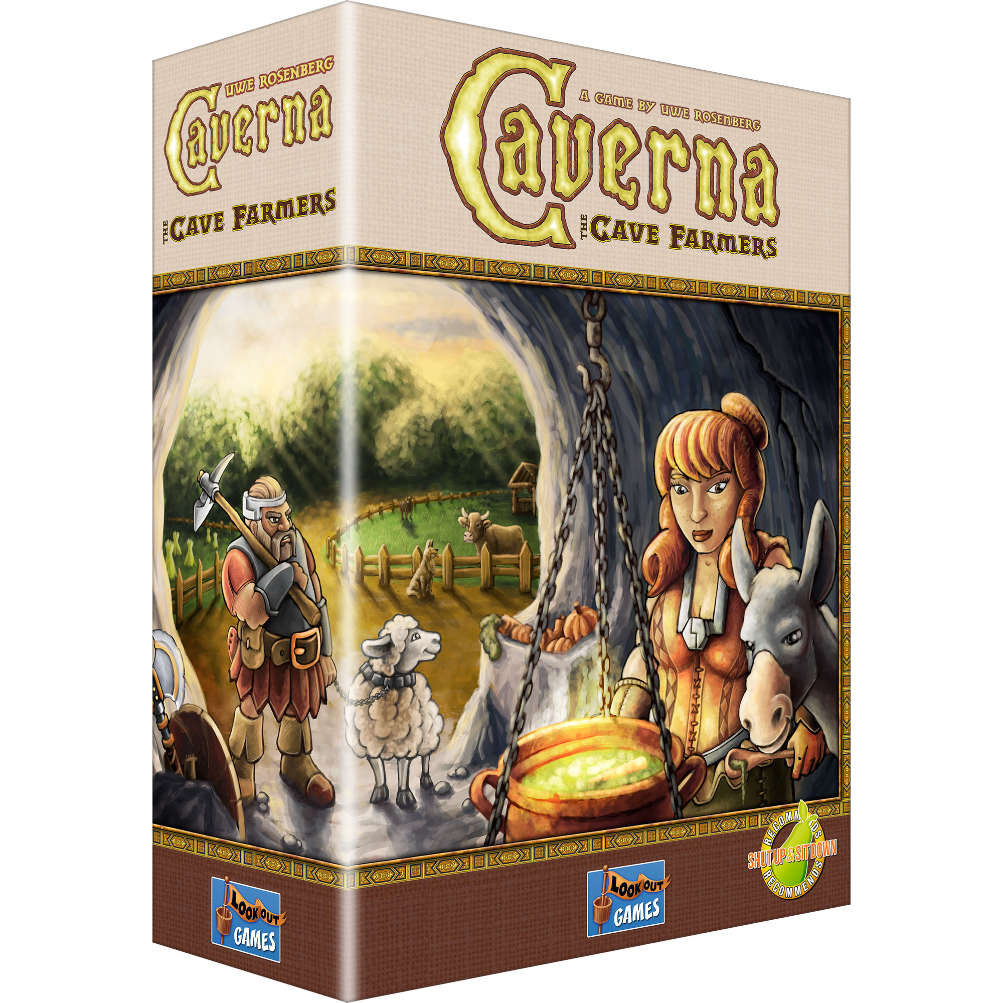 Caverna: The Cave Farmers Strategy Board Game for ages 12 and up, from Asmodee - image 3 of 5