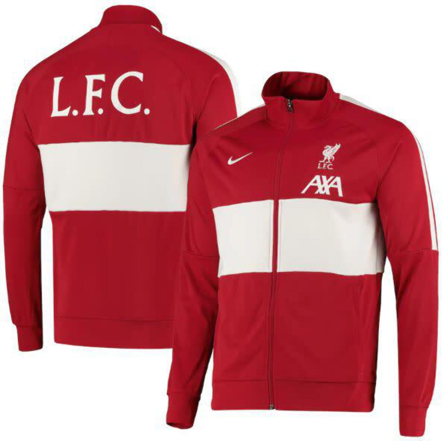 Liverpool I96 Anthem Track Jacket - Red 