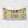 thumbnail image 4 of Grand Opening Banner 13 oz Heavy Duty Vinyl Grand Opening Sign for Special Business, Events, Inaugurations & Ceremonies - Outdoor & Indoor - Single-Sided with Metal Grommets (4x6 ft), 4 of 6