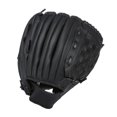 thumbnail image 2 of Soidarity Béisbol PU Guante de cuero Deportes al aire libre Béisbol Softbol Práctica Entrenamiento Guante Deportes Equipo Béisbol negro 10.5 pulgadas Soidarity OD000036-02B, 2 of 6