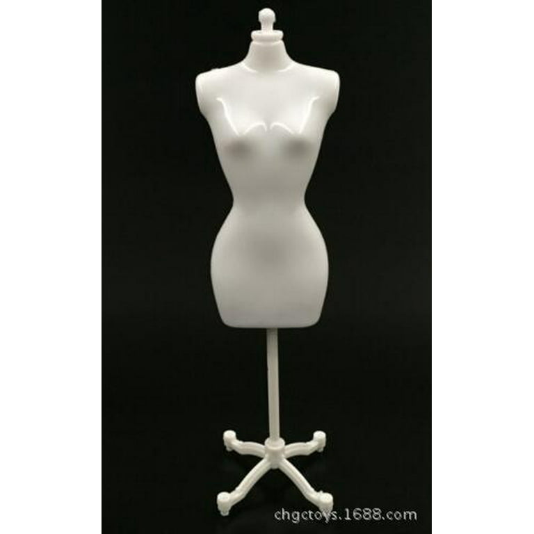 8pcs Clothing Mannequin Stand Doll Dress Body Manikin Mini Doll Model Rack, Size: 24x5cm