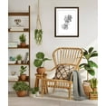 thumbnail image 3 of Art.com Oak Leaf Pencil Sketch II Art Print by Emma Caroline, Brown Frame Wall Art, 32" x 40", 3 of 4