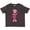 Retro Heather Smoke, variant on Inktastic Cute Robot, Girl Robot, Pink Robot with Ribbon Girls Toddler T-Shirt