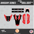 thumbnail image 2 of Kalair GFX Graphics Kit for Honda XR125L (2003-2013) Division Series, 2 of 5