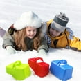 thumbnail image 4 of 3Pcs Kids Beach Sand Molds Tools   Children Snow Sand  Castle  Foundation Brick Maker Molds Clips Random Color, 4 of 10